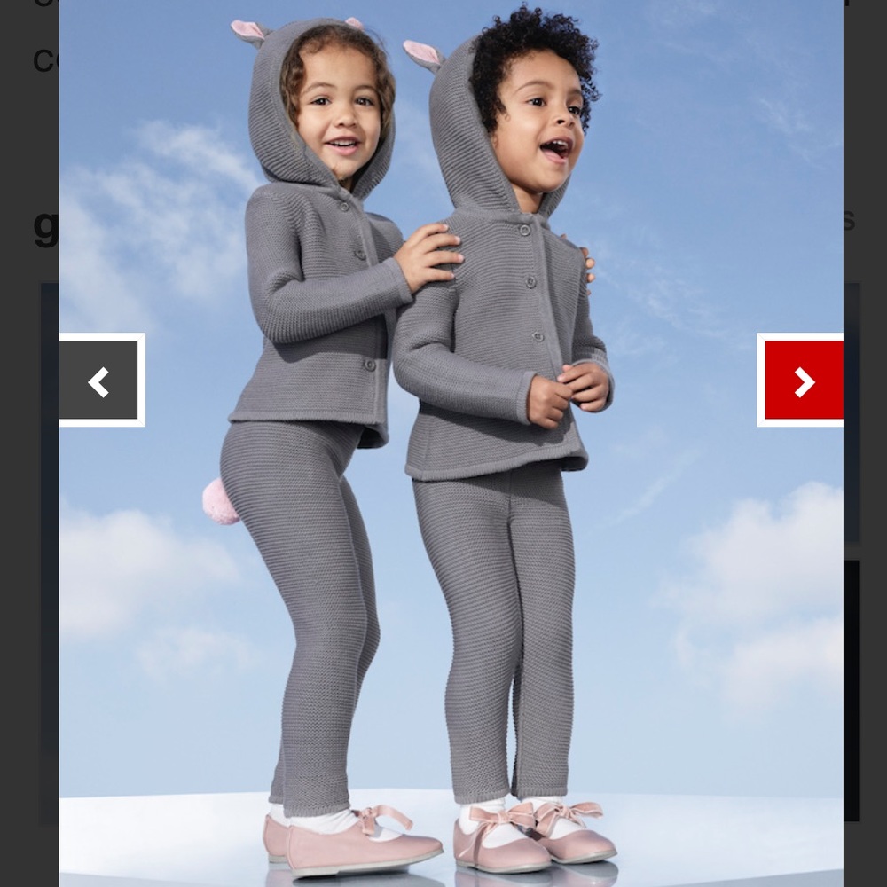 Victoria Beckham for Target Matching Bunny Outfit